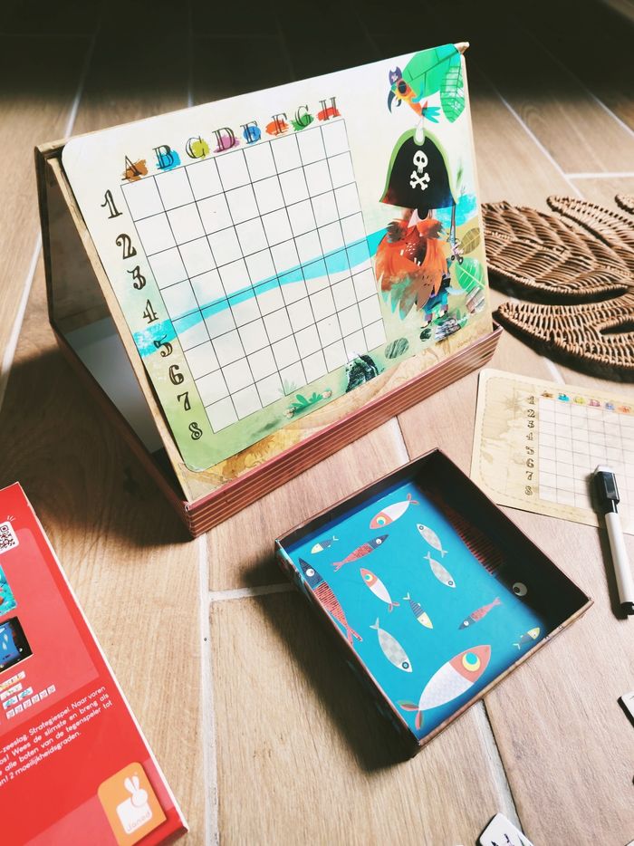 🦜Jeu de stratégie- Pirate battle ship /Bataille navale marque Janod - photo numéro 5