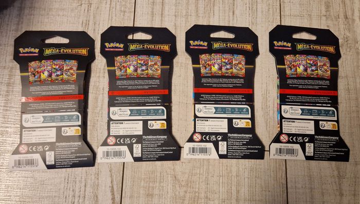 Art set - 4 booster blister - mega evolution - photo numéro 2