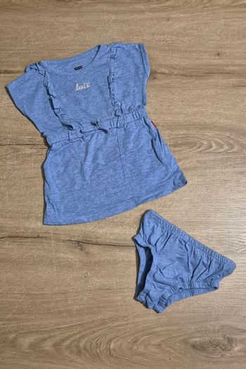 Robe + bloomer Levi's 18 mois