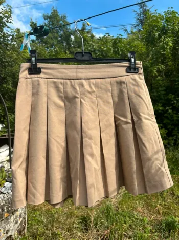 Jupe beige