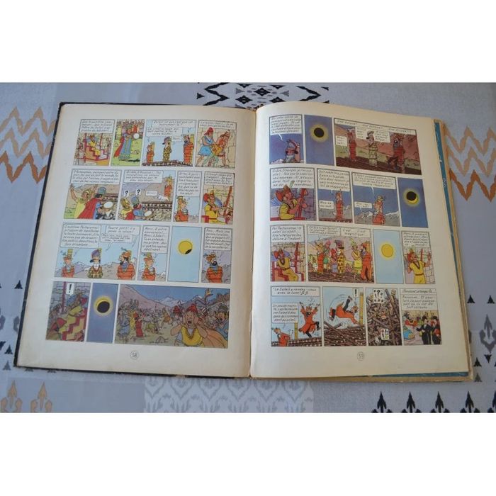 Tintin le Temple du Soleil EO B3 1949 - photo numéro 11