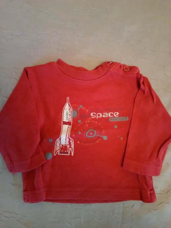 Lot t-shirts manches longues - photo numéro 4