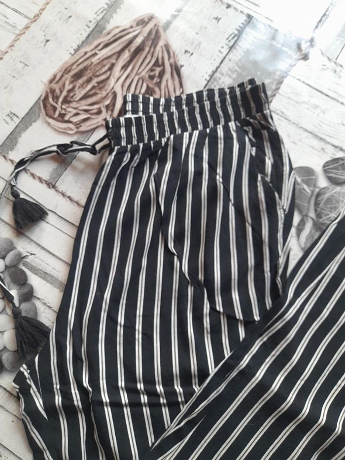 Pantalon fin avec poches femme 40 - photo numéro 3