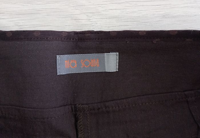 Pantacourt femme marron Mia Soana taille 38 - photo numéro 4