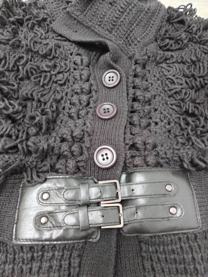 Veste longue cintrée chaude taille S/M - photo numéro 3