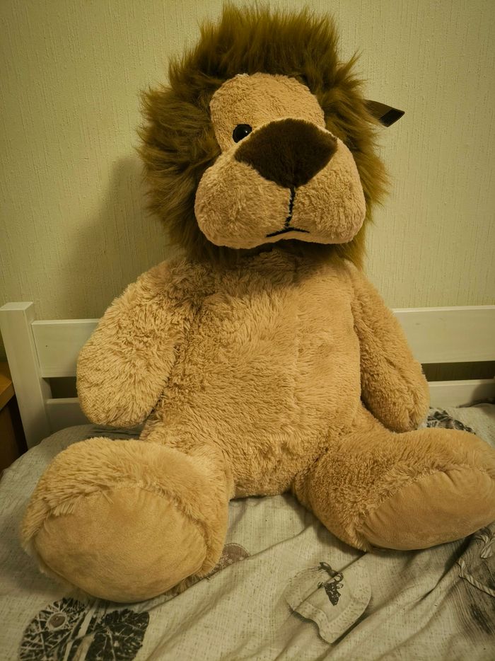 Grosse peluche lion de 65cm