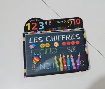 J'écris, j'efface - Les chiffres - livres Weleda