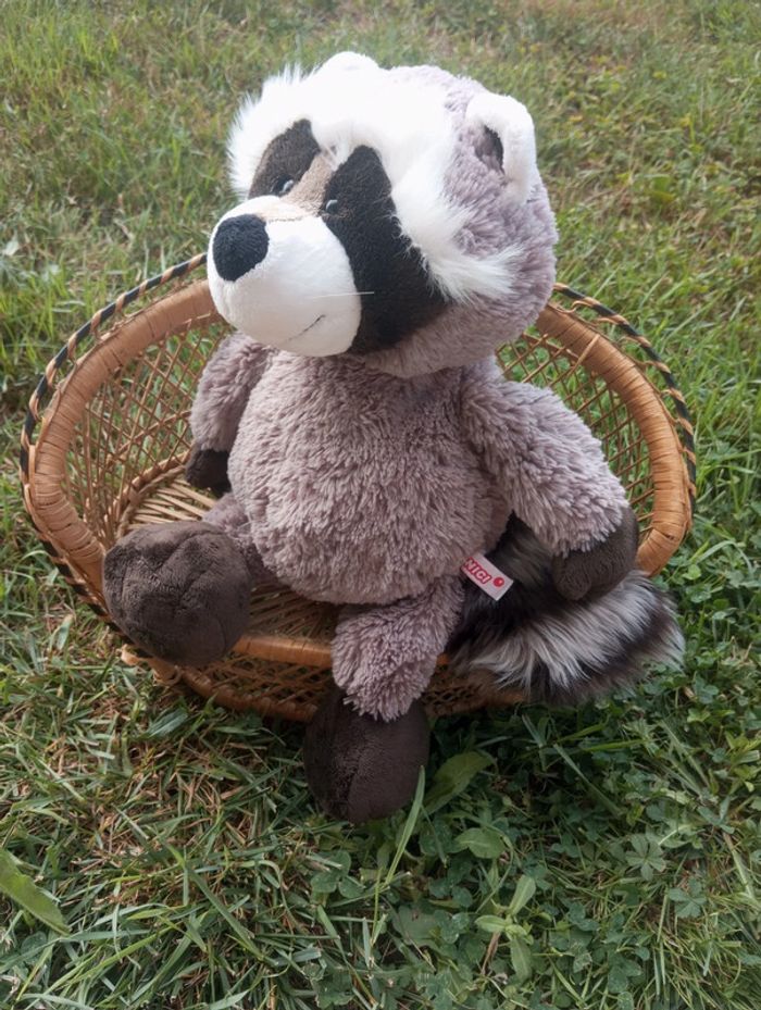 Peluche neuve raton-laveur - photo numéro 2