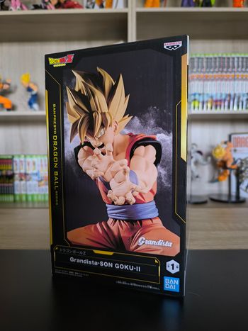 Figurine Son Goku Super Saiyan – Grandista Son Goku II – Banpresto – Officielle Import Japon