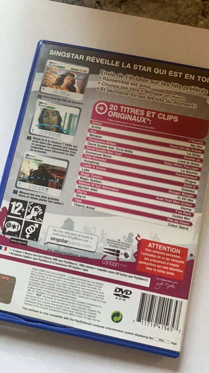 singstar pop hits 2 ps2 - photo numéro 2