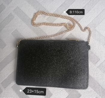 Pochette pailleté femme
