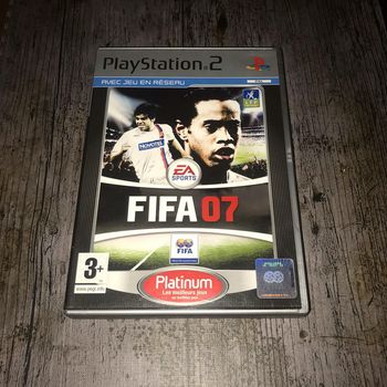Fifa 07 jeu PS2 Platinum
