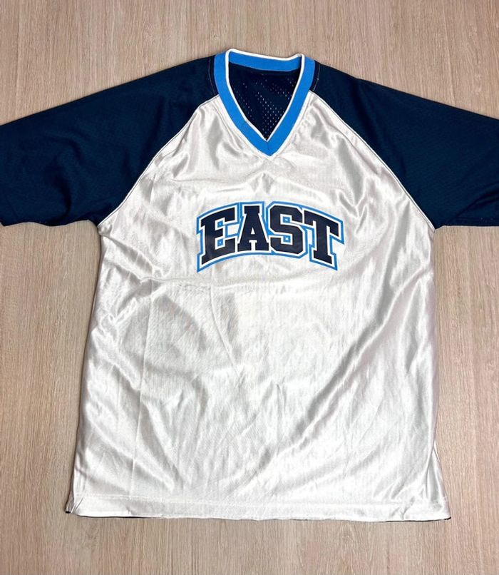 Maillot streetwear hiphop Y2K réversible Starter “East” #71 - photo numéro 3