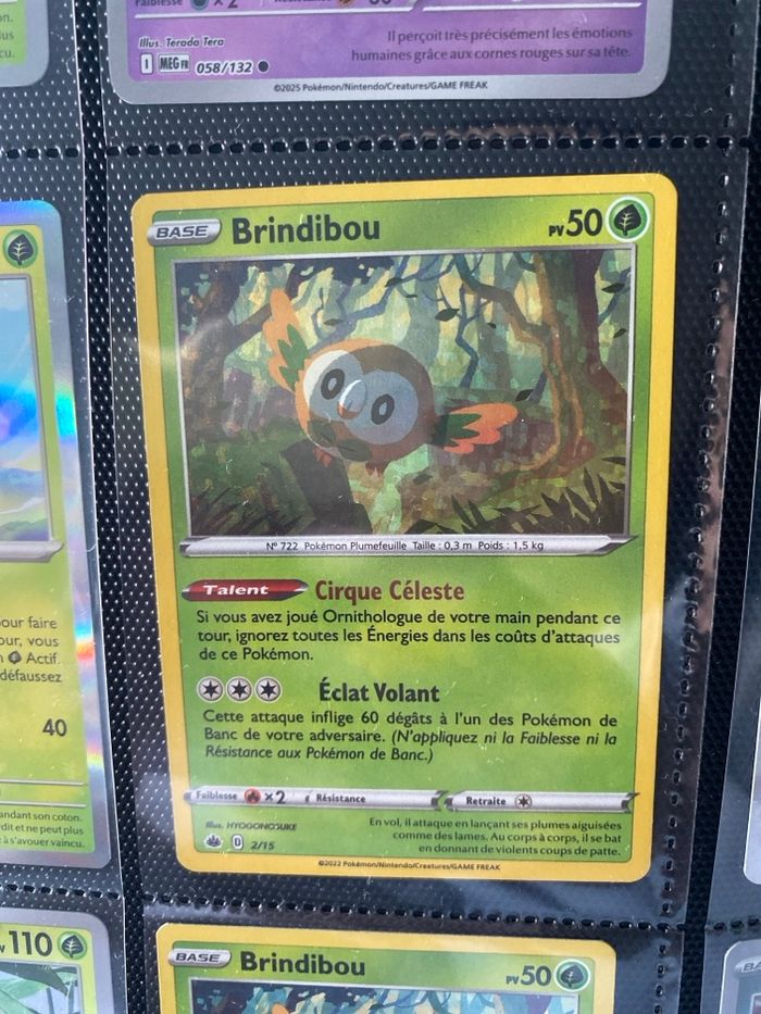 Carte Pokémon holographique neuf  mcdo