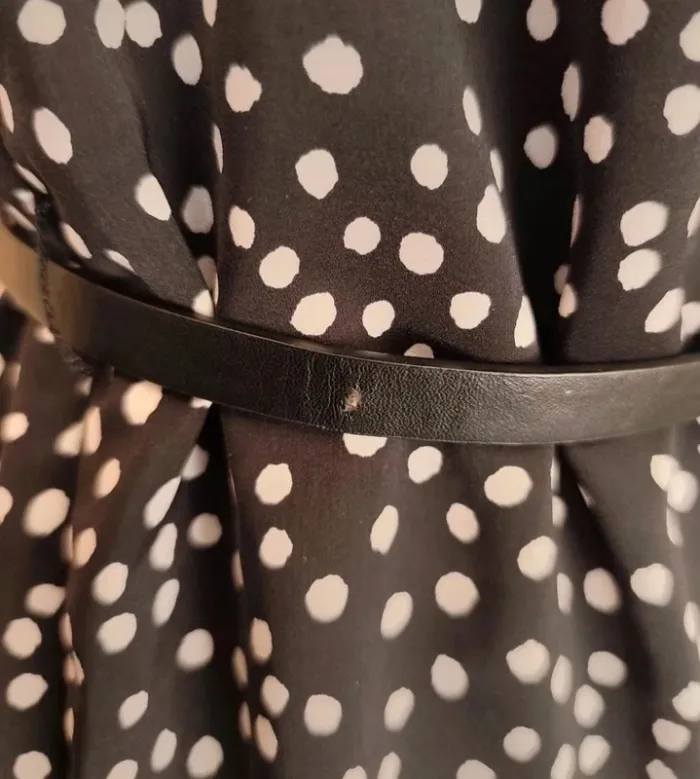 Robe imprimée pois, ceinture Cache cache - photo numéro 8
