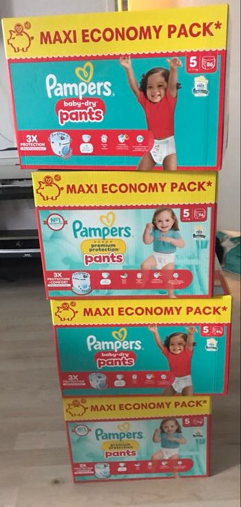 Pampers taille 5 pants