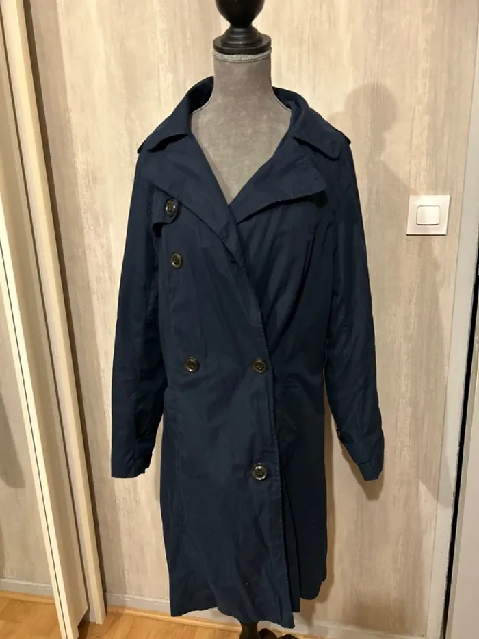Trench bleu