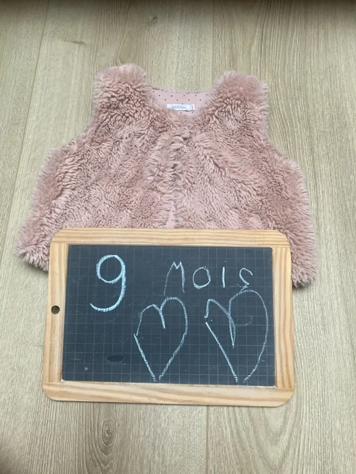 Gilet fausse fourrure bout’chou
