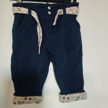 Jeans bébé 6mois Vert Baudet