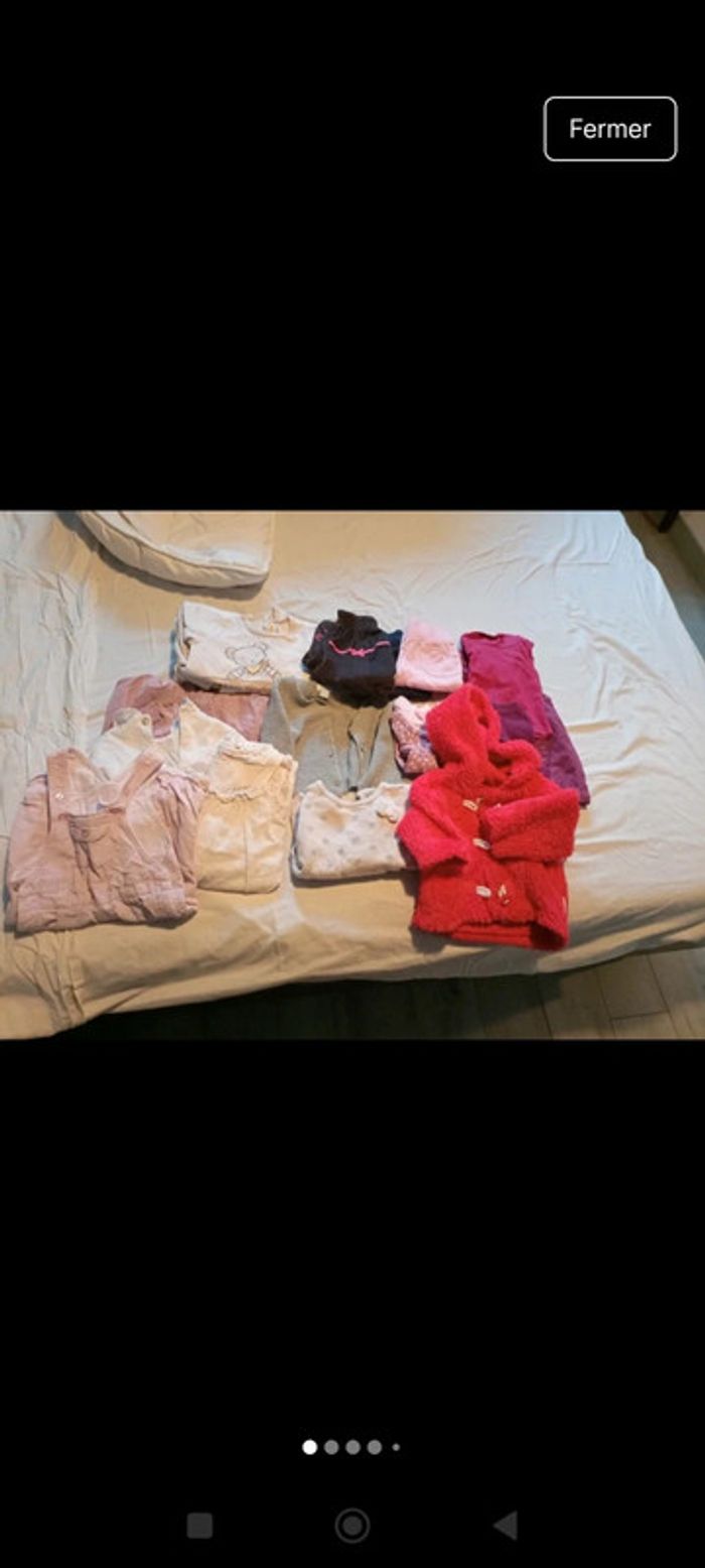 Lot de vêtements filles 3 mois automne hiver