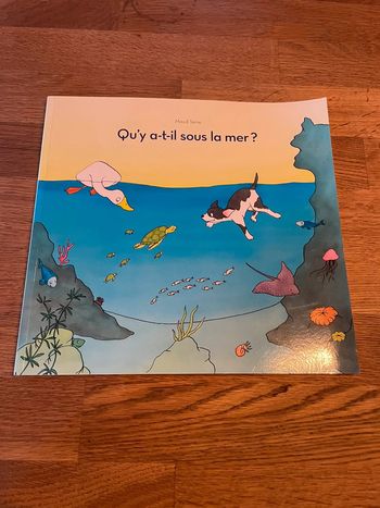 Livre L’école des Loisirs Qu’y a t il sous la mer ?