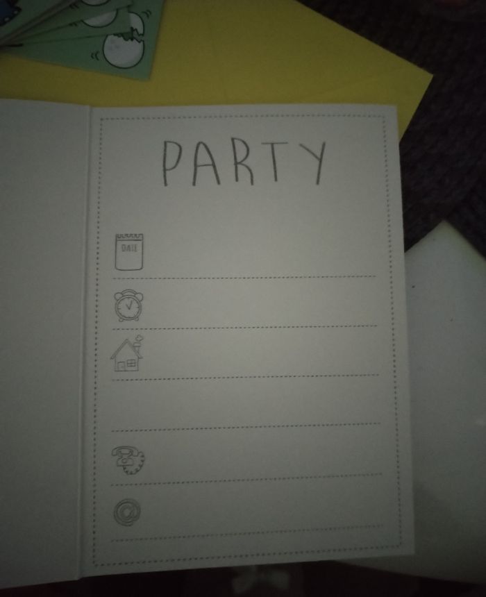 Lot 6 cartes anniversaire dinosaures + 6 enveloppes  et 24 ballons colorés neuf - photo numéro 4