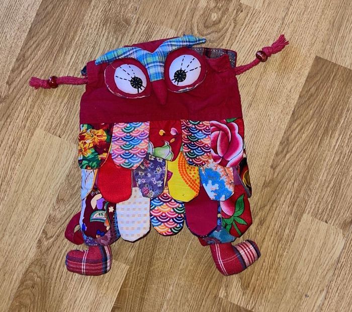 sac chouette fais main