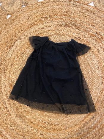 Robe noir bébé fille 3 mois