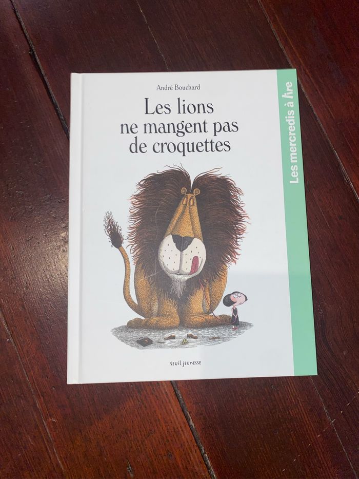 Livre les lions ne mangent pas de croquettes
