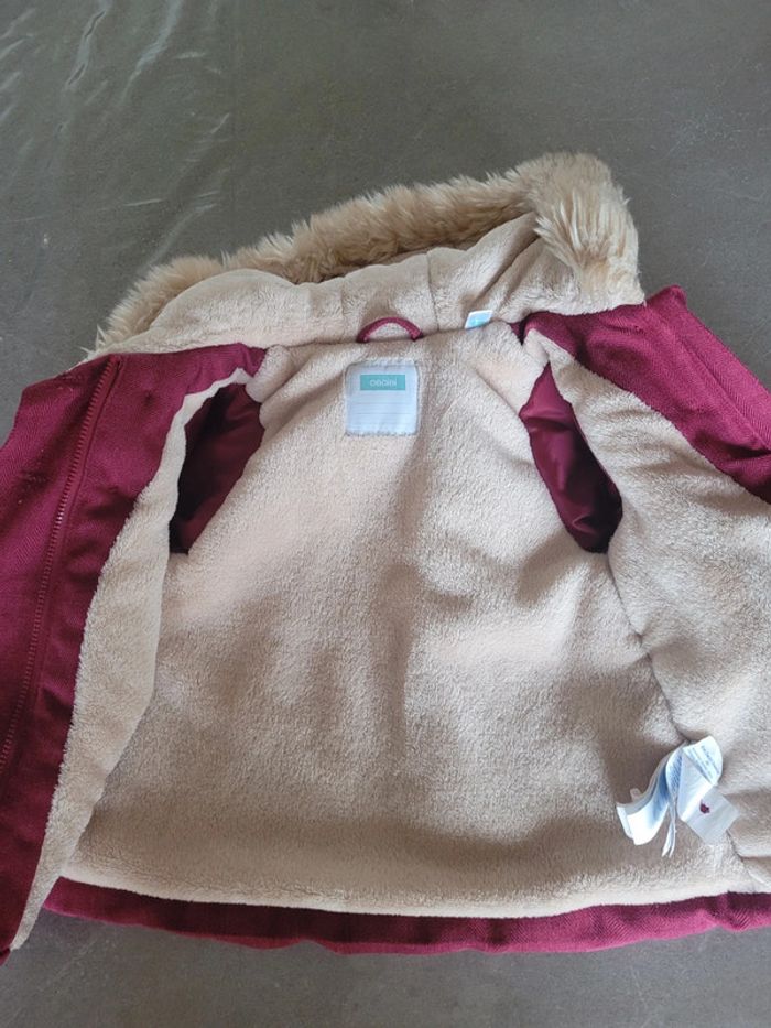 Manteau à capuche Obaïbi 12 mois - photo numéro 2