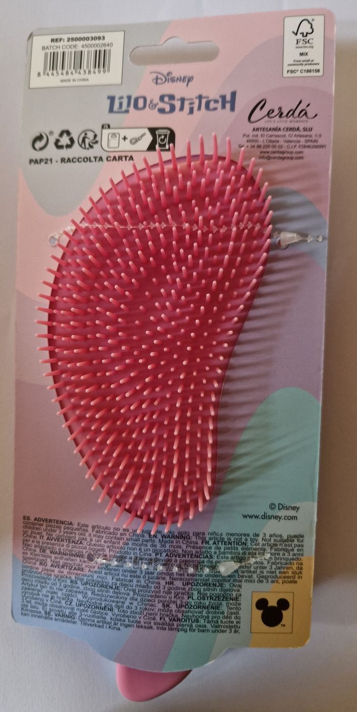 Brosse à cheveux Stitch - photo numéro 2