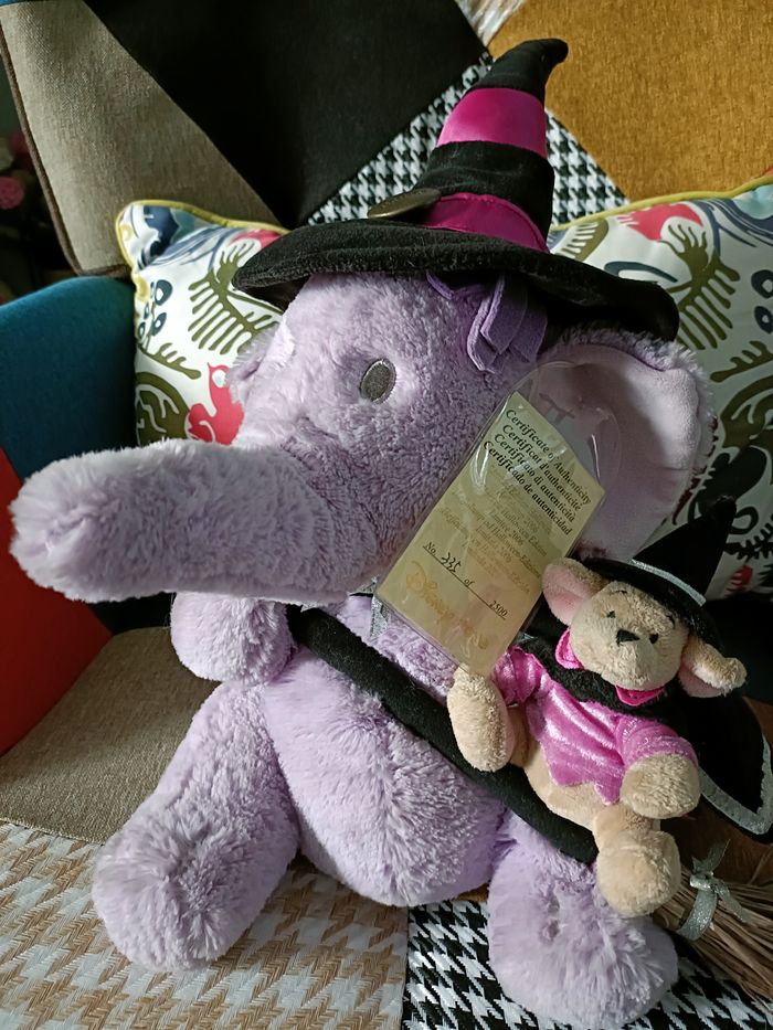 Peluche Léléfant Winnie série limitée et numérotée