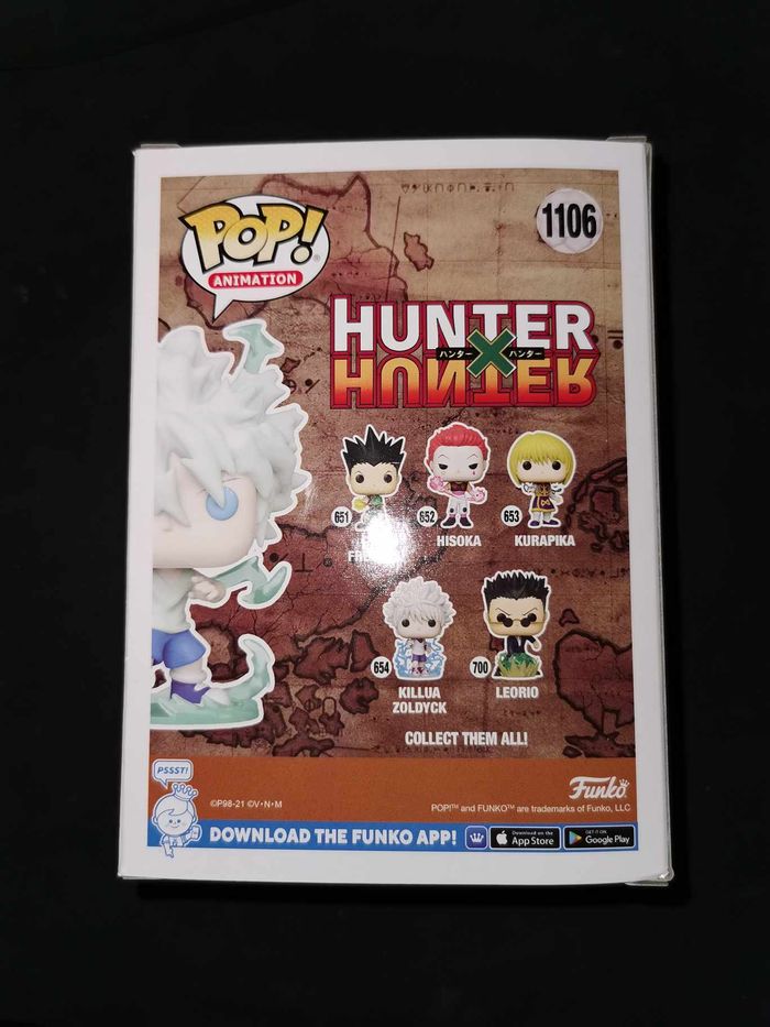 Lot 2 Figurines Funko Pop / Killua Zoldyck N°1106 / Hunter X Hunter / (1Glow Chase + 1Spécial éditio - photo numéro 10
