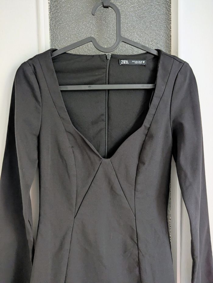 Robe noire Zara bustier taille s - photo numéro 2