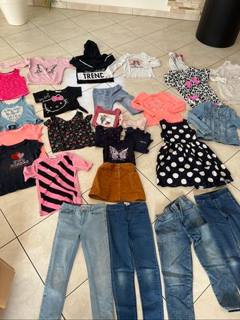 Lot vêtement fille 8 ans