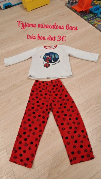 Pyjama miraculous 6ans