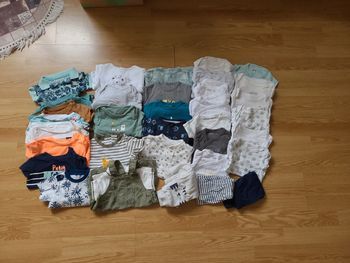 Lot vêtements bébé garçon 3mois bodies ensemble tee-shirts pyjama