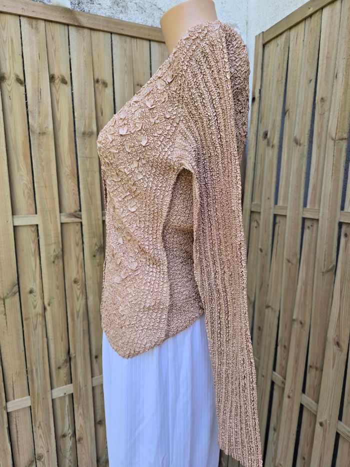 Cardigan pop corn 🍒vintage 90🍒neuf taille 34/36 - photo numéro 3