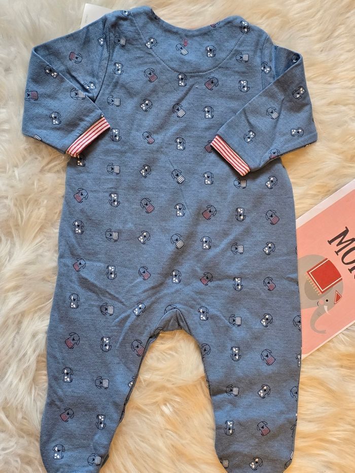 NEUF (non porté) 💙😍🤩superbe pyjama 9 mois garçon 💙😍🤩(ferme) - photo numéro 2