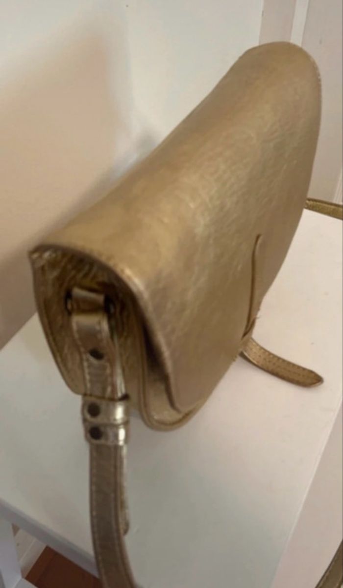 Sac en cuir doré l'Idole Paul Marius - photo numéro 7