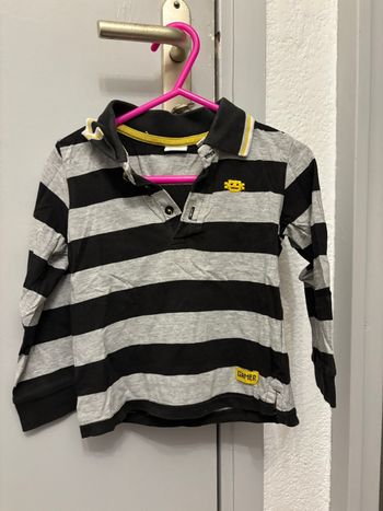 Polo manches longues blukids 24/30 mois 