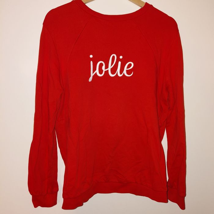 Kiabi - sweat d'allaitement rouge taille M