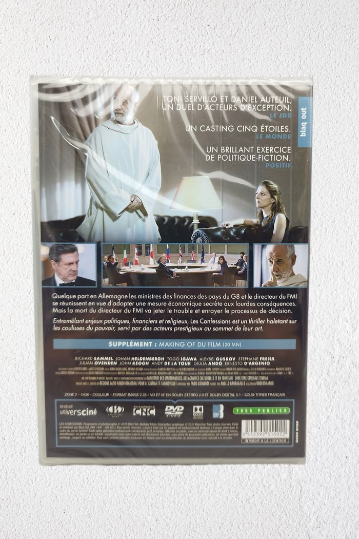 Les Confessions - DVD - Version Française - Neuf et Scellé - photo numéro 2
