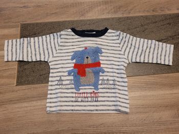 Tee-shirt manches longues- 3 mois