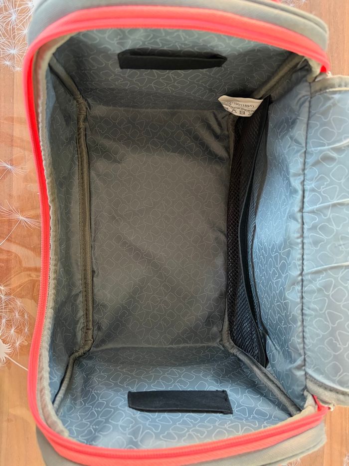 Beaba vanity sac à langer gris et corail - photo numéro 7