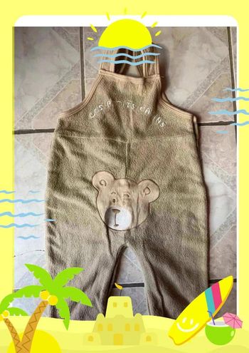 Salopette beige les petits câlins
