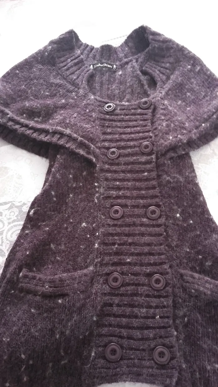 Pull filet sans manche