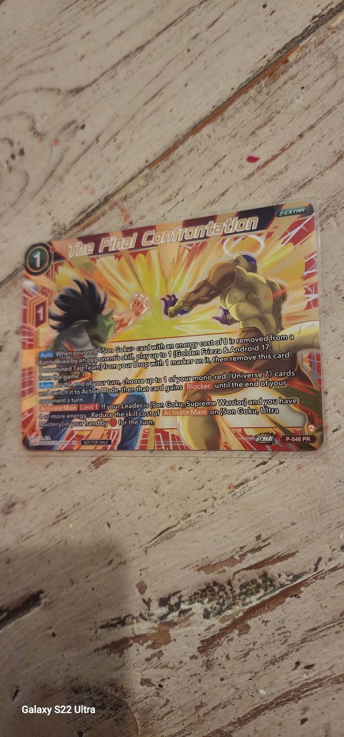 Carte dragon ball card game buu - photo numéro 3