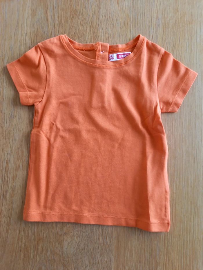 Lot de 5 T-shirt été 12 mois - photo numéro 2