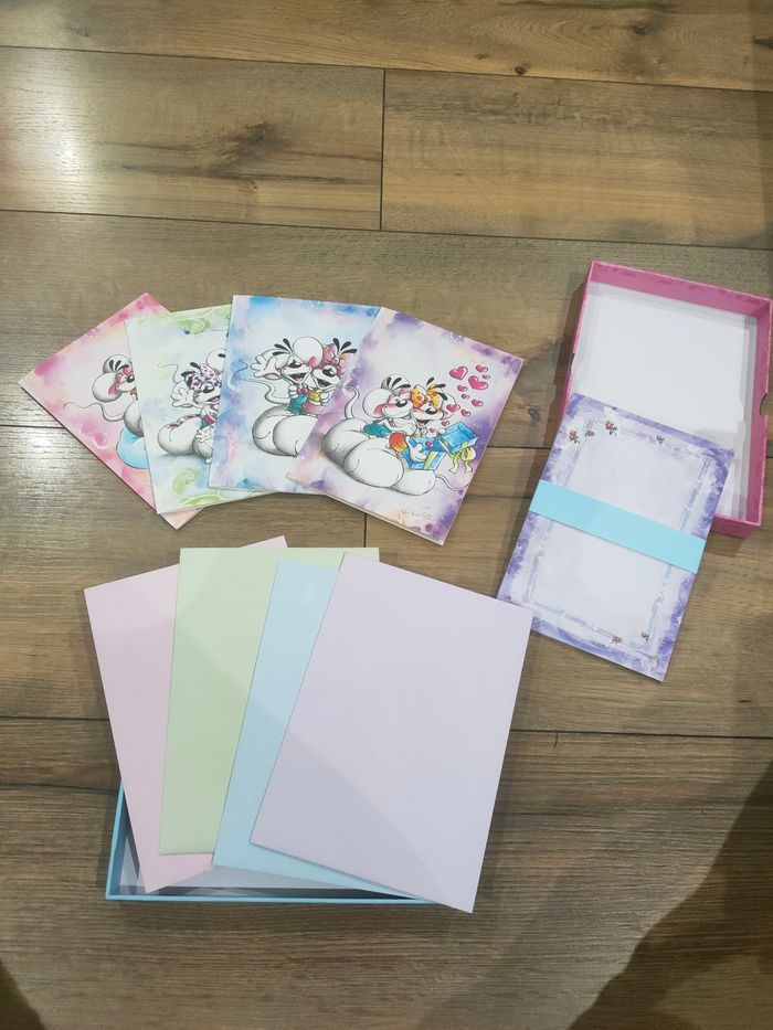 Papier à lettre boîte scellée neuve Diddl is back - photo numéro 3